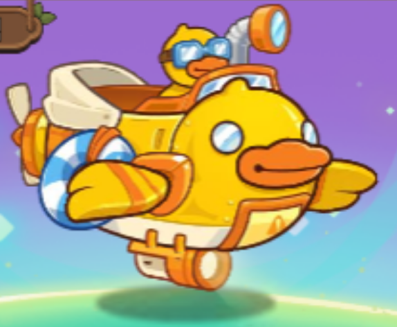 《冒险大作战》坐骑——来潜水鸭