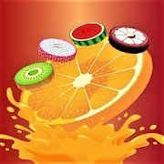 堆球水果粉碎