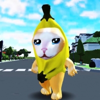 香蕉猫快乐的日子