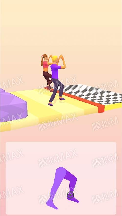 腿部跑步者3D截图
