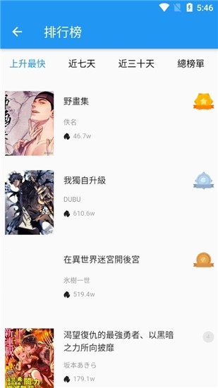 拷贝漫画官方截图