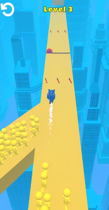 刺猬英雄跑游戏截图