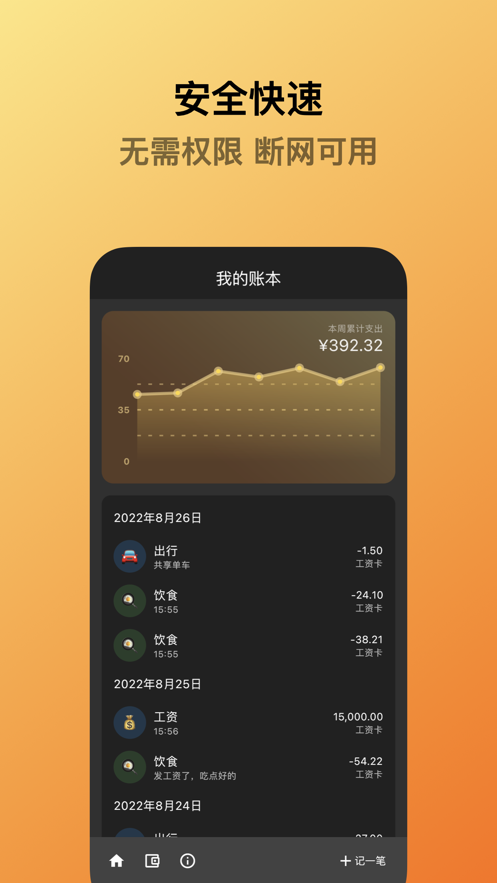 蜂窝记账app下载截图