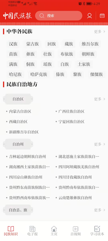 中国民族报截图