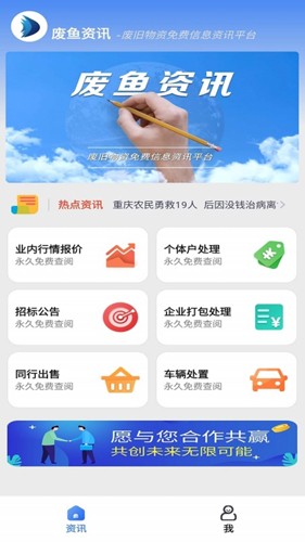 废鱼资讯app截图