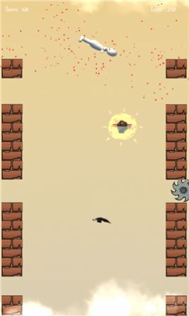 人类空中跌落截图