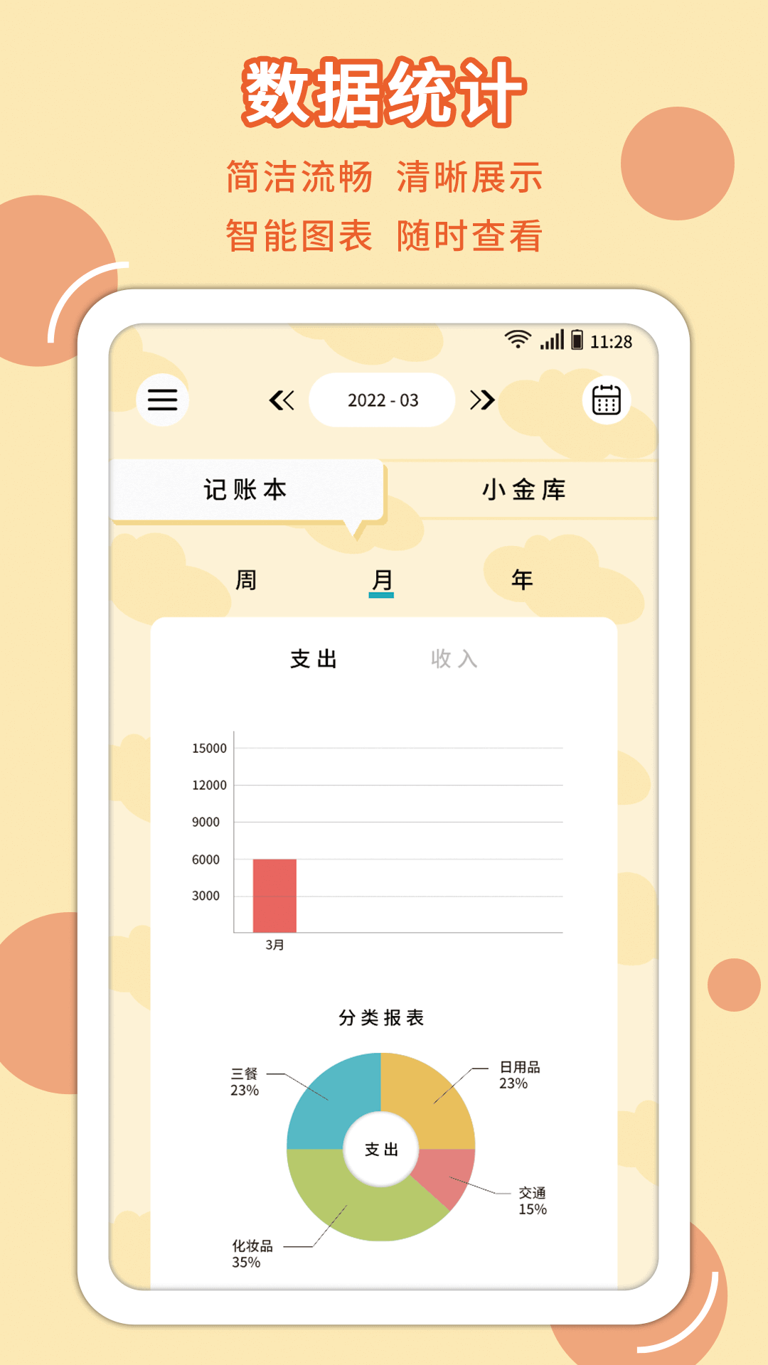 萌丫记账截图