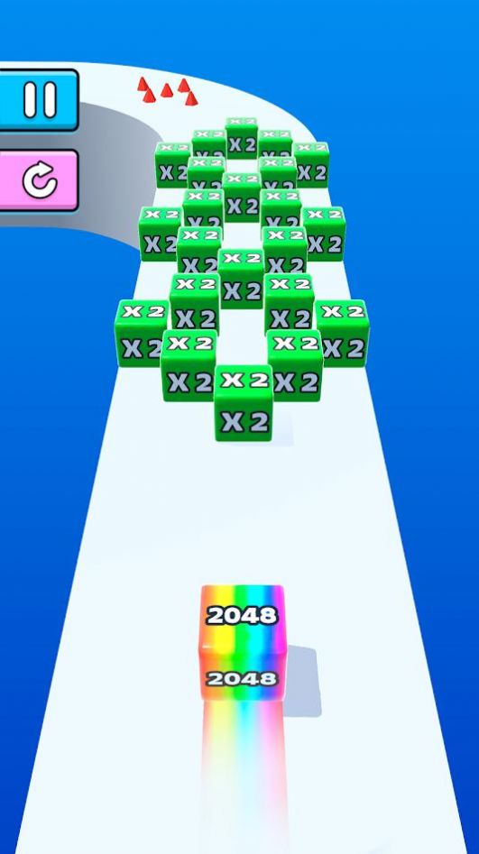 果冻运行2048手游下载截图