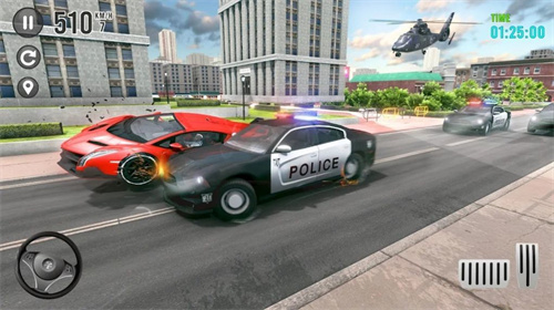 警车追逐竞速赛截图
