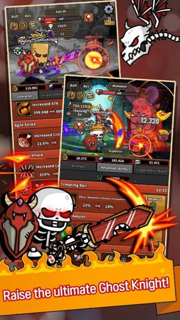 幽灵骑士放置养成截图