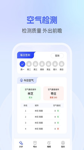 钱兔计步截图