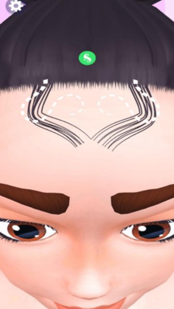 甜美光彩少女美容截图