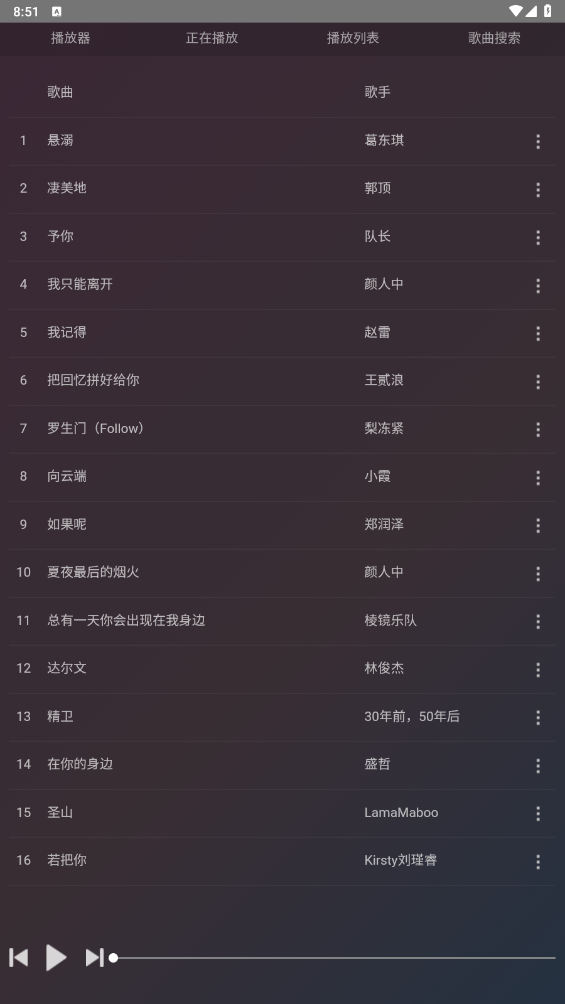 鸭鸭音乐截图