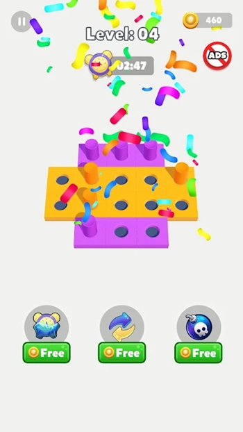 果冻排序3D拼图颜色截图