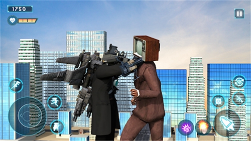 马桶人城市英雄3D截图