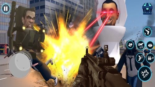 厕所射击怪物截图