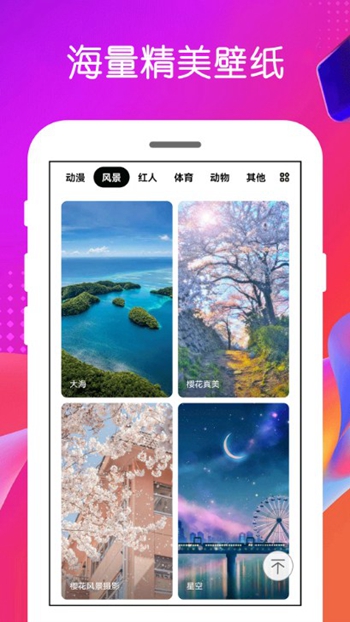 免费壁纸王截图