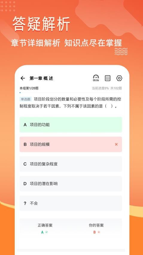 咨询工程师练题狗截图
