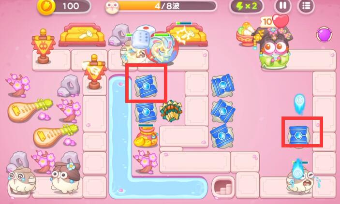 《保卫萝卜4》秋妃传83关怎么过