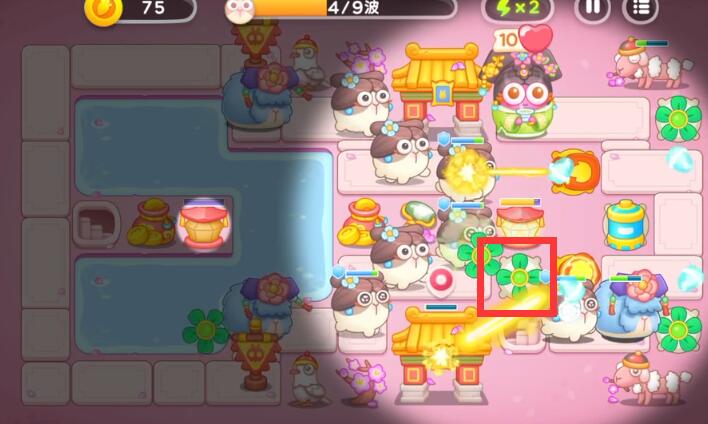 《保卫萝卜4》秋妃传82关怎么过