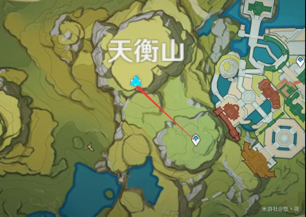 《原神》晶核采集路线