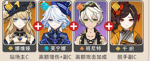 《原神》千织配队推荐