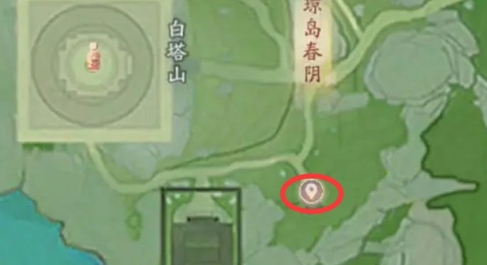 《射雕》手游吟咏台位置大全