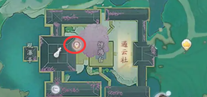 《射雕》手游吟咏台位置大全