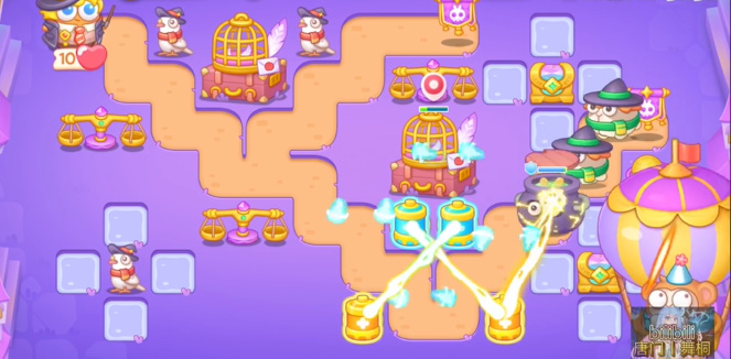 《保卫萝卜4》阿波与魔法宝藏第十九关攻略