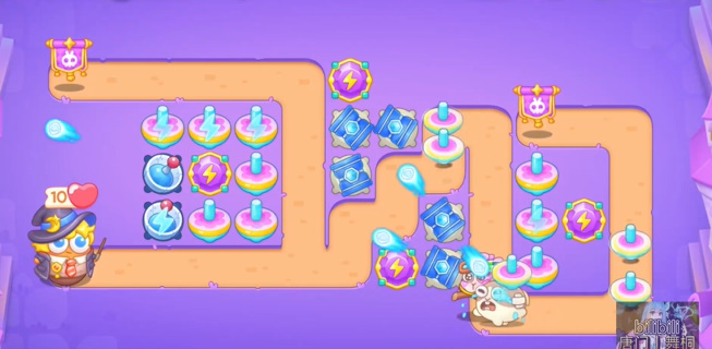 《保卫萝卜4》阿波与魔法宝藏第三十九关攻略