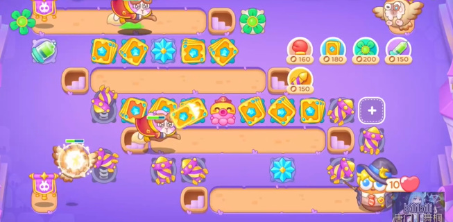 《保卫萝卜4》阿波与魔法宝藏第四十关攻略